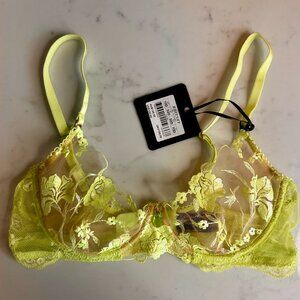 Honey Birdette Whitney Light Green Bra